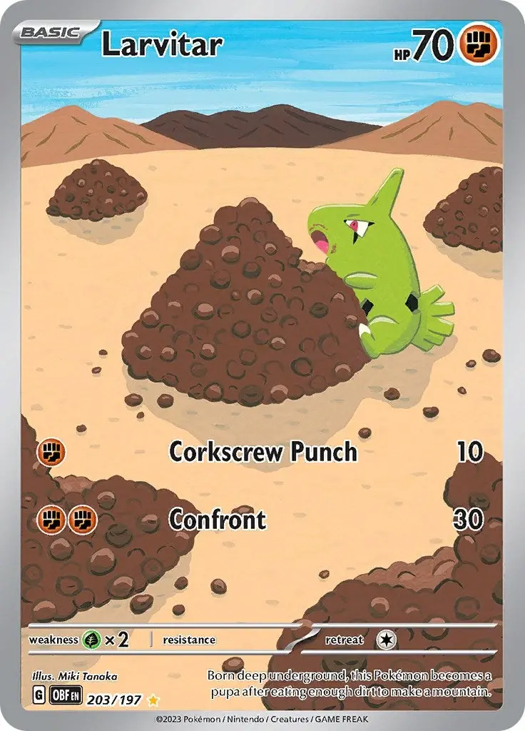 Larvitar (203/197) (Obf) 1