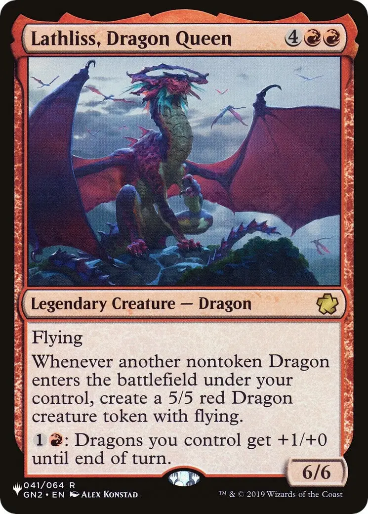 Lathliss, Dragon Queen (041/064) (List) 1