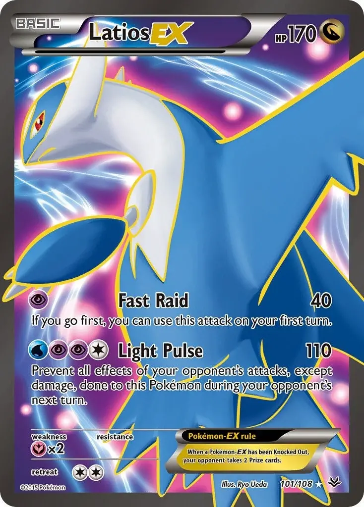 Latios Ex (101 Full Art) (101/108) (Ros) 1