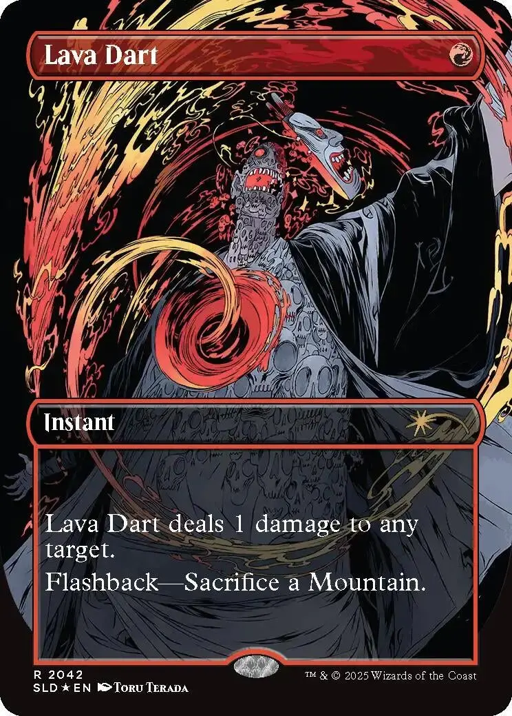 Lava Dart (Raised Foil) (2042) (Sld) 1