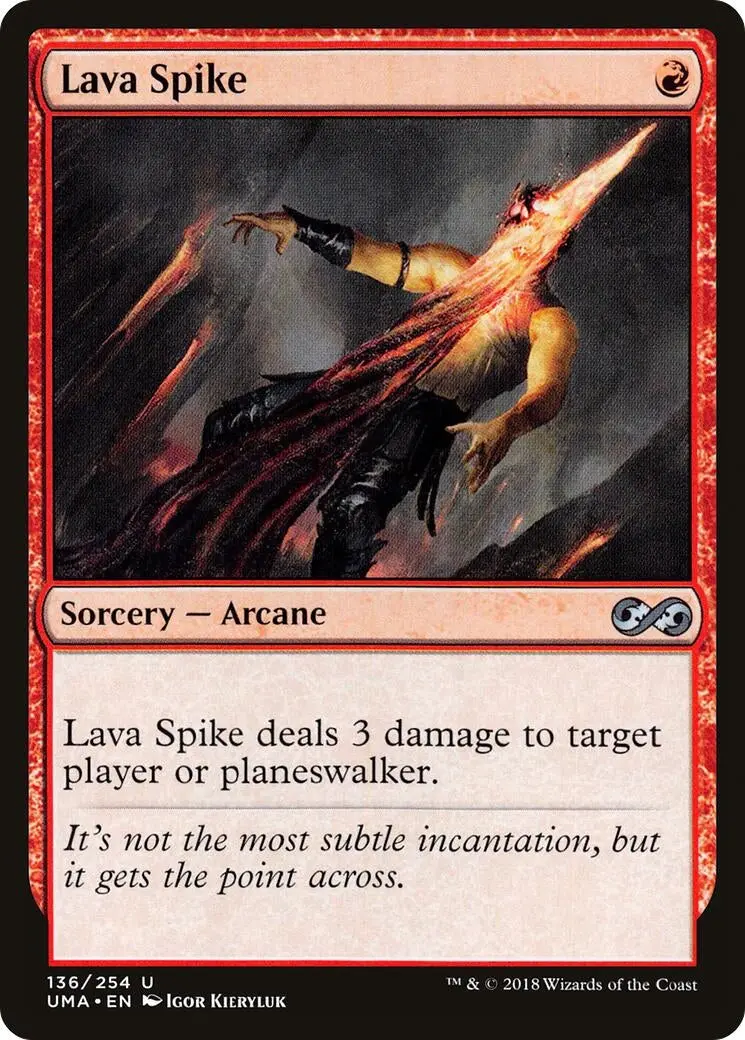 Lava Spike (136) (Uma) 1