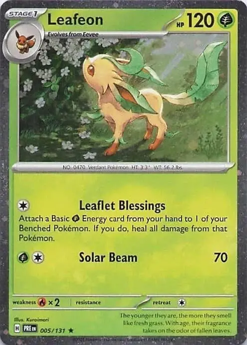 Leafeon - 005/131 (Cosmos Holo) (005/131) (Mcap) 1