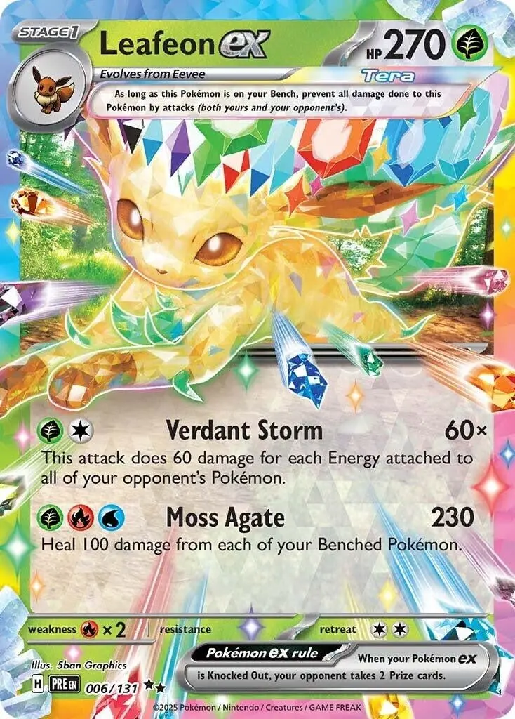 Leafeon Ex (006/131) (Pre) 1