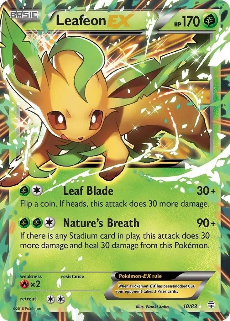 Leafeon Ex (10/83) (Gen) 1