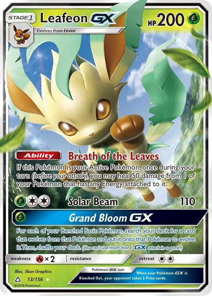 Leafeon Gx (13/156) (Sm05) 1