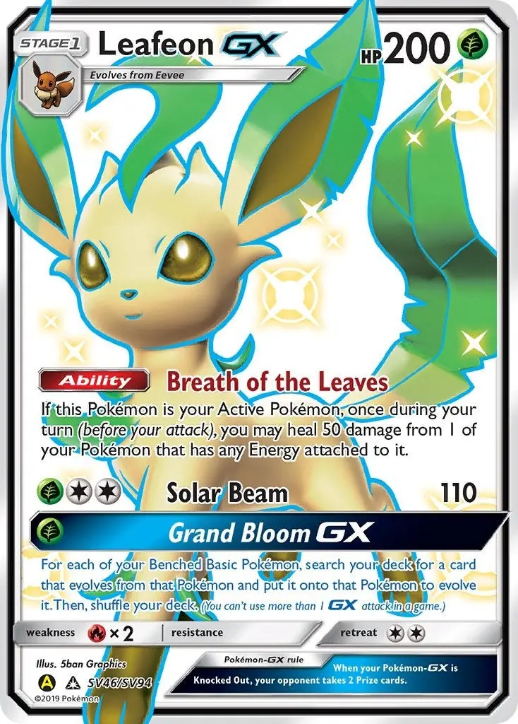 Leafeon Gx (Sv46/Sv94) (Hif:Sv) 1