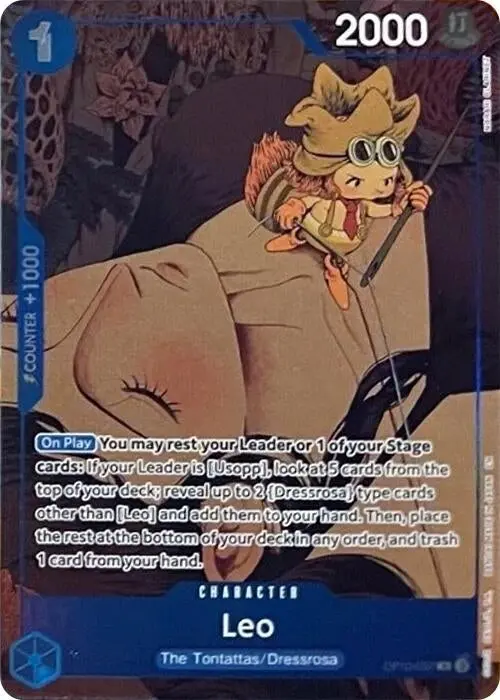 Leo (Premium Card Collection -6 Assort Vol.1-) (Op10-057) (Op-Pr) 1