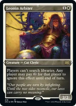 Leonin Arbiter (Foil Etched) (418) (2X2) 1