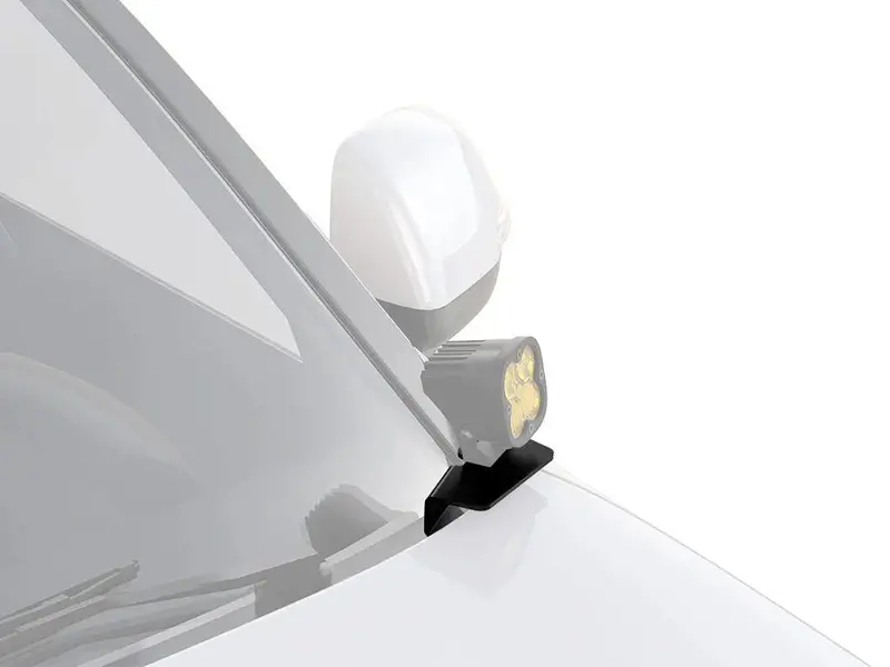 Lexus Gx470/Toyota Prado 120 (2003-2009) Ditch Mount A-Pillar Light Brackets 1