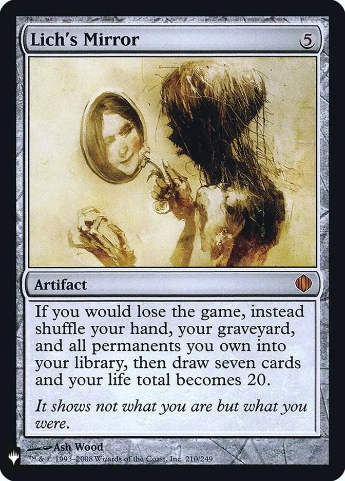 Lich's Mirror (210) (List) 1