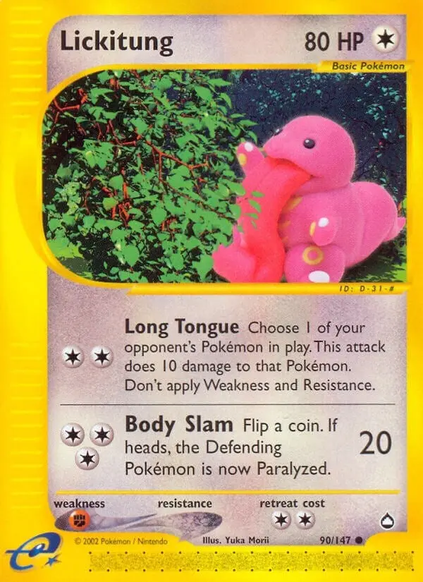 Lickitung (090/147) (Aq) 1