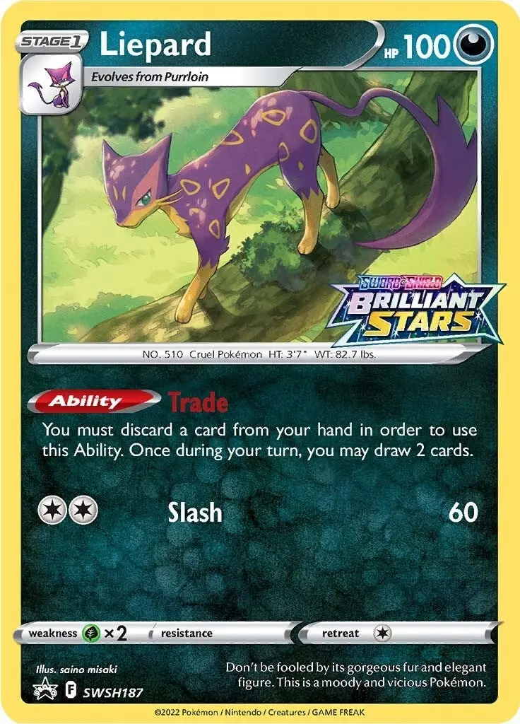 Liepard - Swsh187 (Swsh187) (Swsd) 1