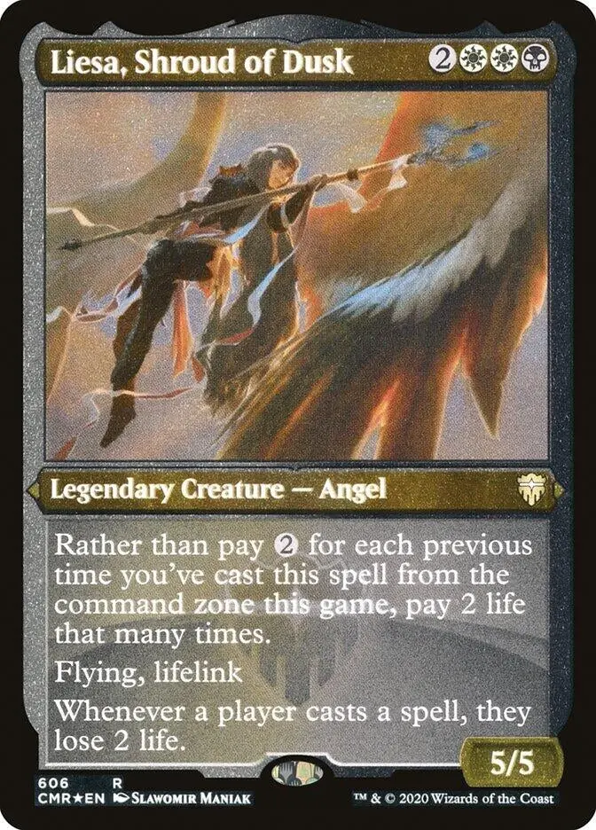 Liesa, Shroud Of Dusk (Foil Etched) (606) (Cmr) 1