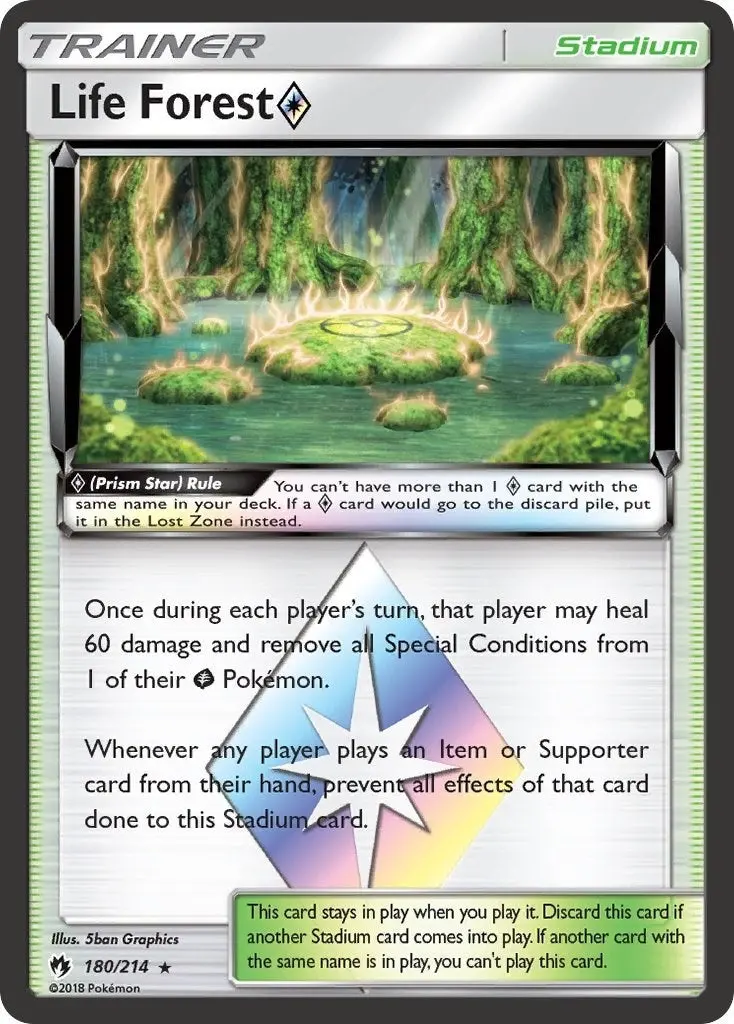 Life Forest Prism Star (180/214) (Sm8) 1