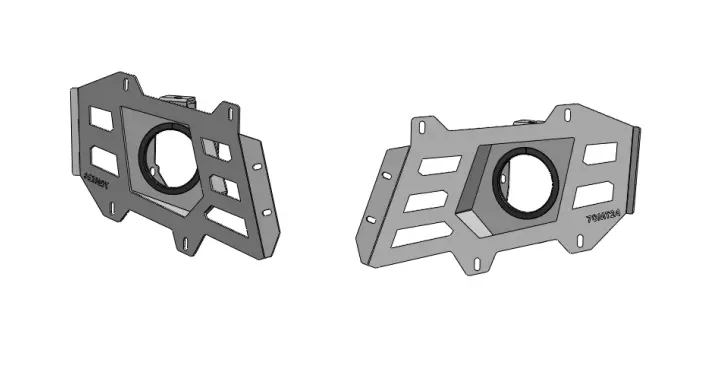 Light Frame 90Mm For Mitsubishi Triton Mv Non Loop Bar (12/2023 On) 1