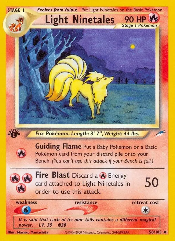 Light Ninetales (050/105) (N4) 1