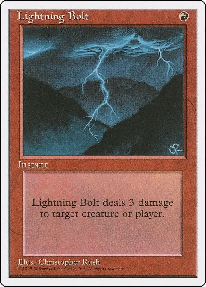 Lightning Bolt (226) (4Ed) 1