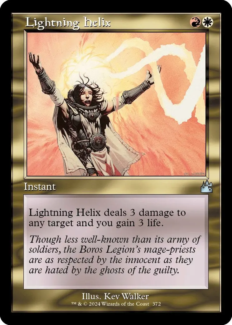 Lightning Helix (Retro Frame) (372) (Rvr) 1