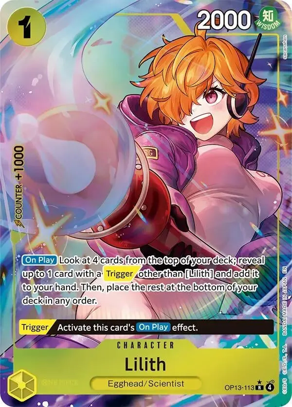 Lilith (Alternate Art) (Op13-113) (Op13) 1