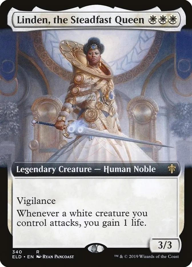Linden, The Steadfast Queen (Extended Art) (340) (Eld) 1