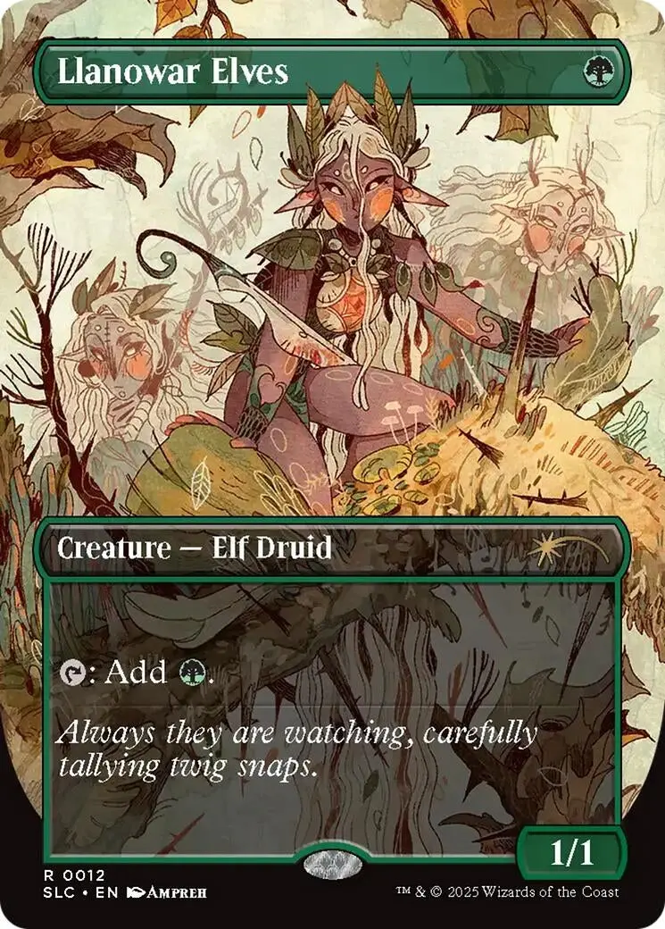 Llanowar Elves (12) (Slc) 1
