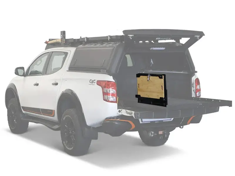 Load Bed Cargo Slide Drop Down Table Kit 1