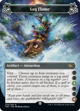 Log Flume (3-6) (220) (Unf) 1