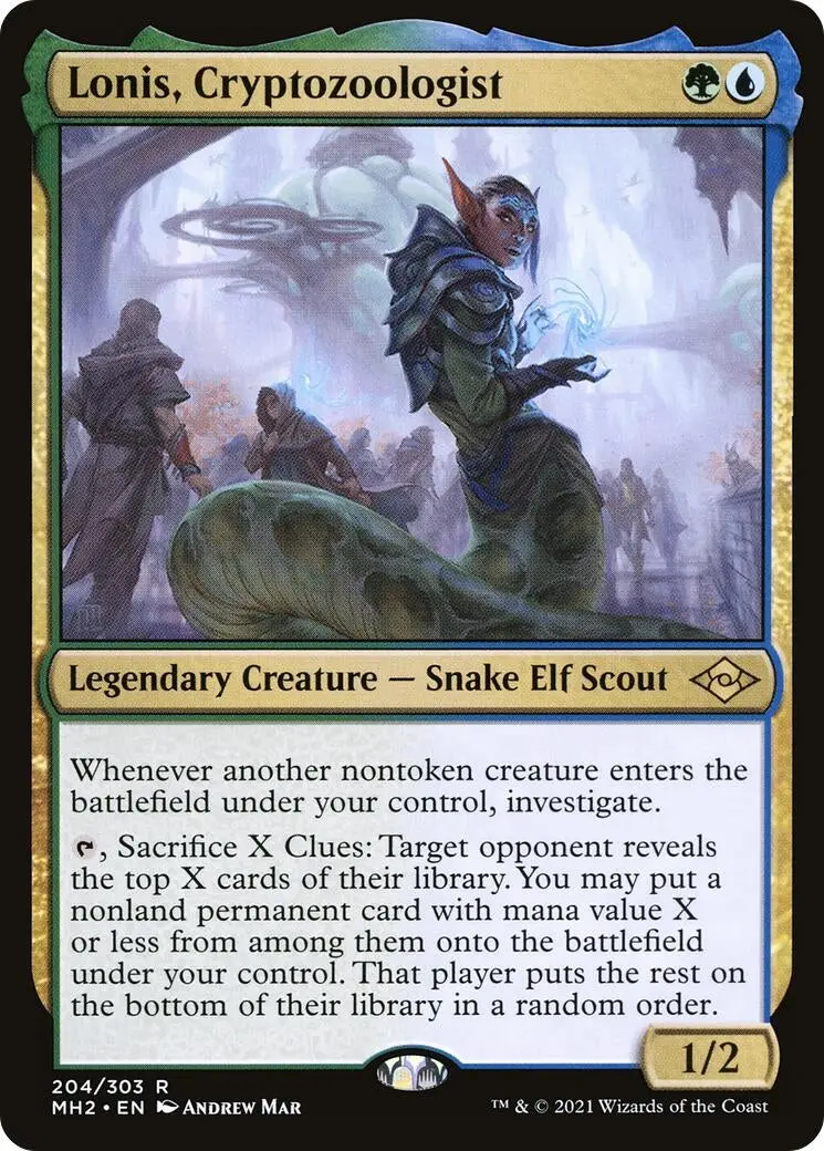 Lonis, Cryptozoologist (204) (Mh2) 1