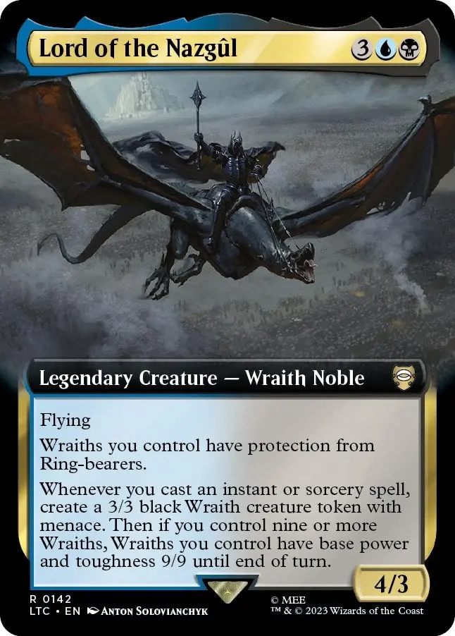 Lord Of The Nazgul (Extended Art) (142) (Ltc) 1