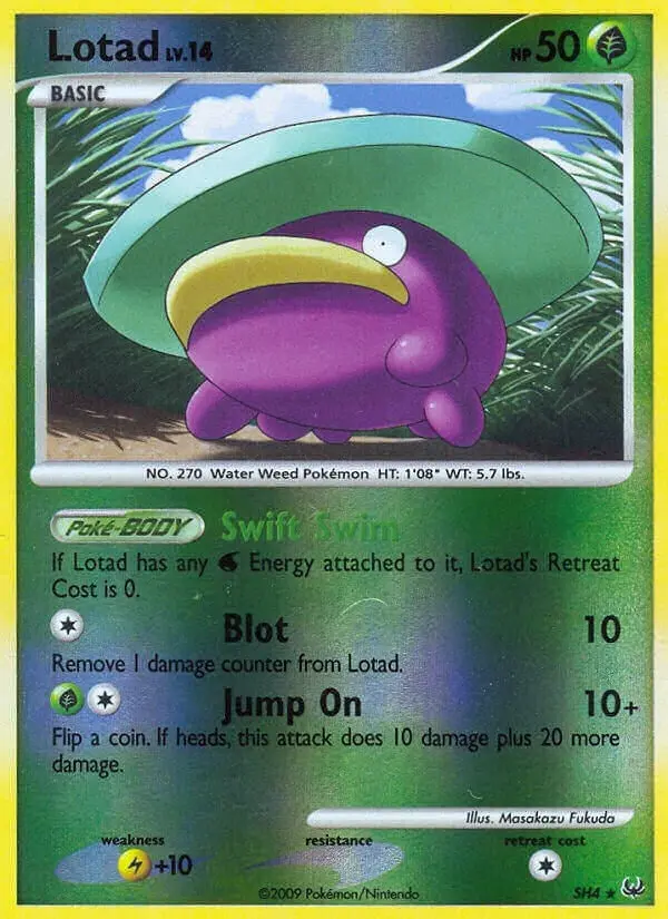 Lotad (Shiny) (Sh4) (Pl) 1