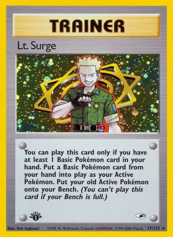 Lt. Surge (17) (017/132) (G1) 1