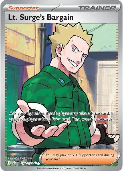 Lt. Surge's Bargain (170/132) (Meg) 1