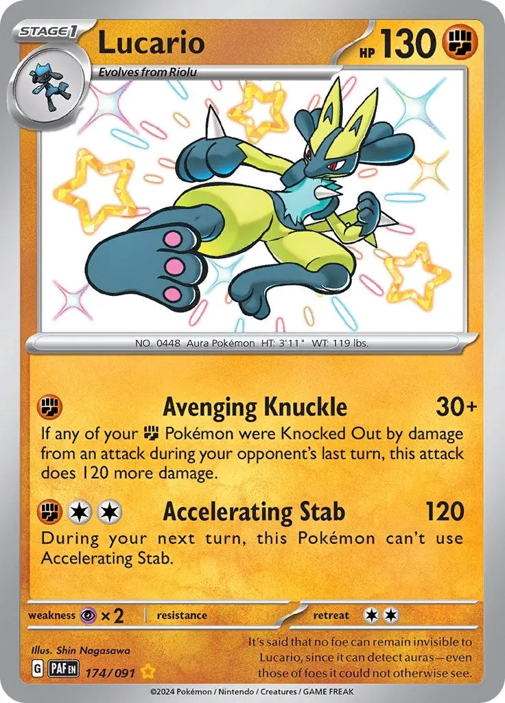 Lucario (174/091) (Paf) 1