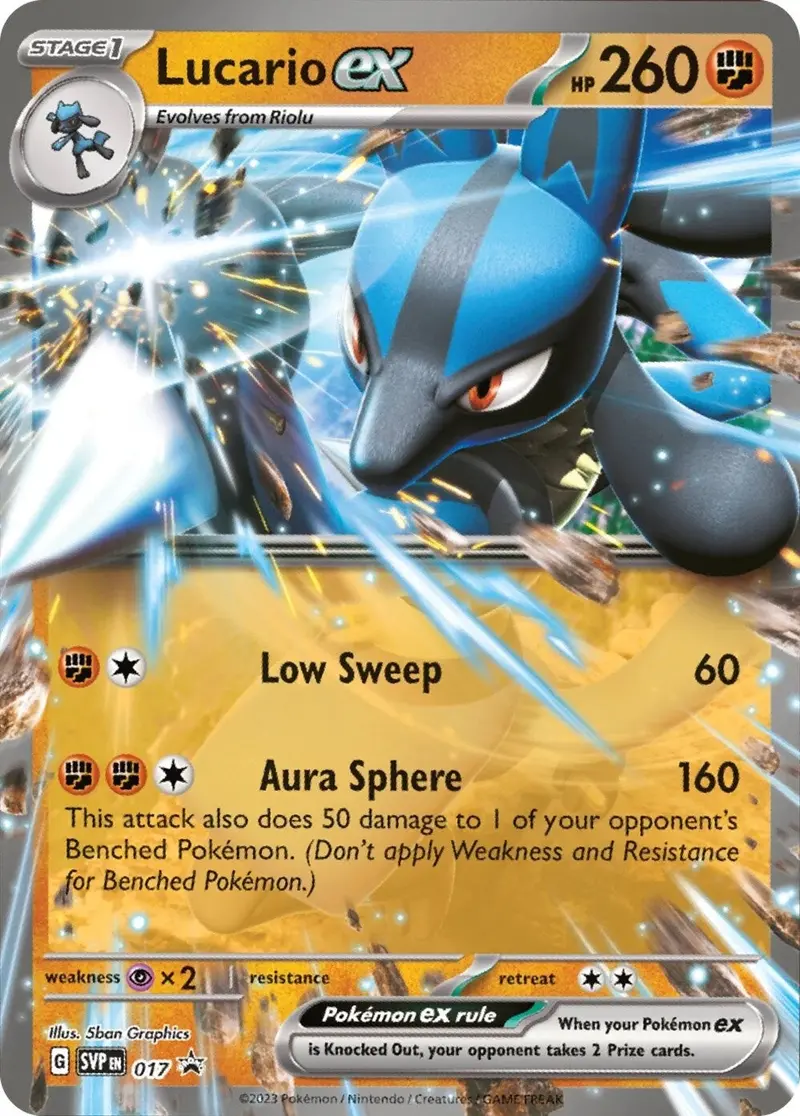 Lucario Ex - 017 (017) (Svp) 1