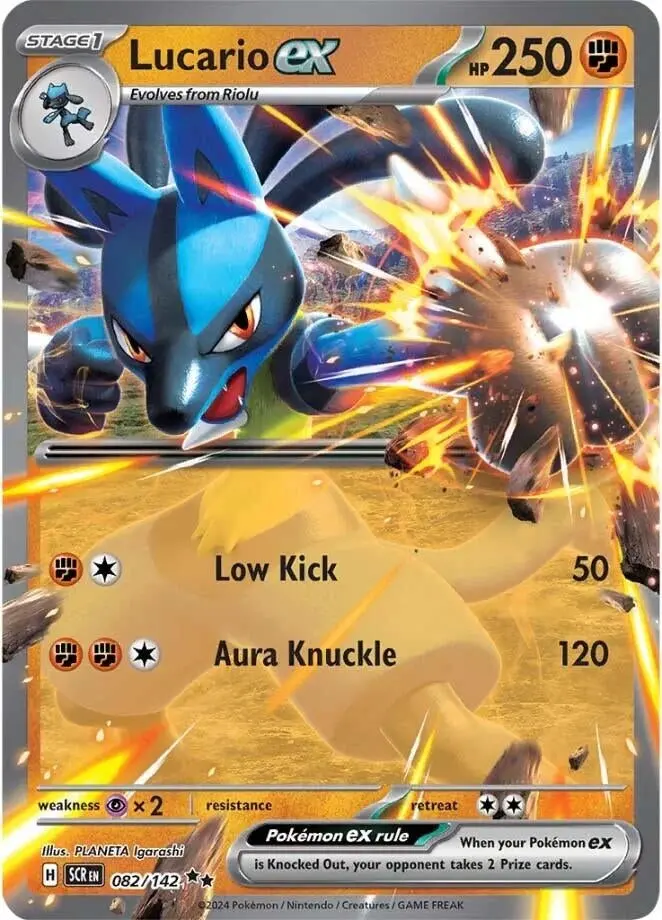Lucario Ex (082/142) (Scr) 1