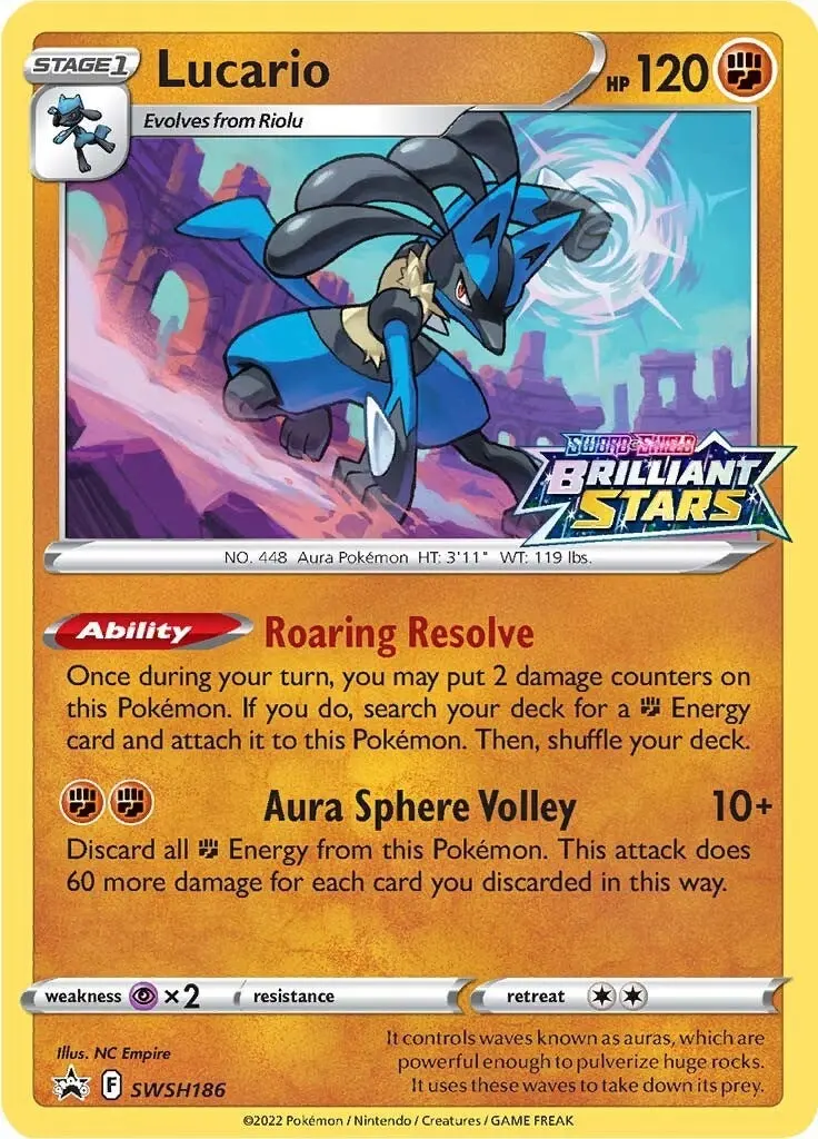 Lucario - Swsh186 (Swsh186) (Swsd) 1