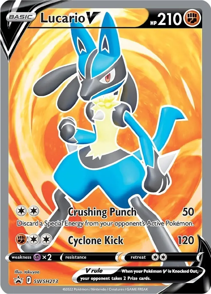 Lucario V - Swsh213 (Swsh213) (Swsd) 1