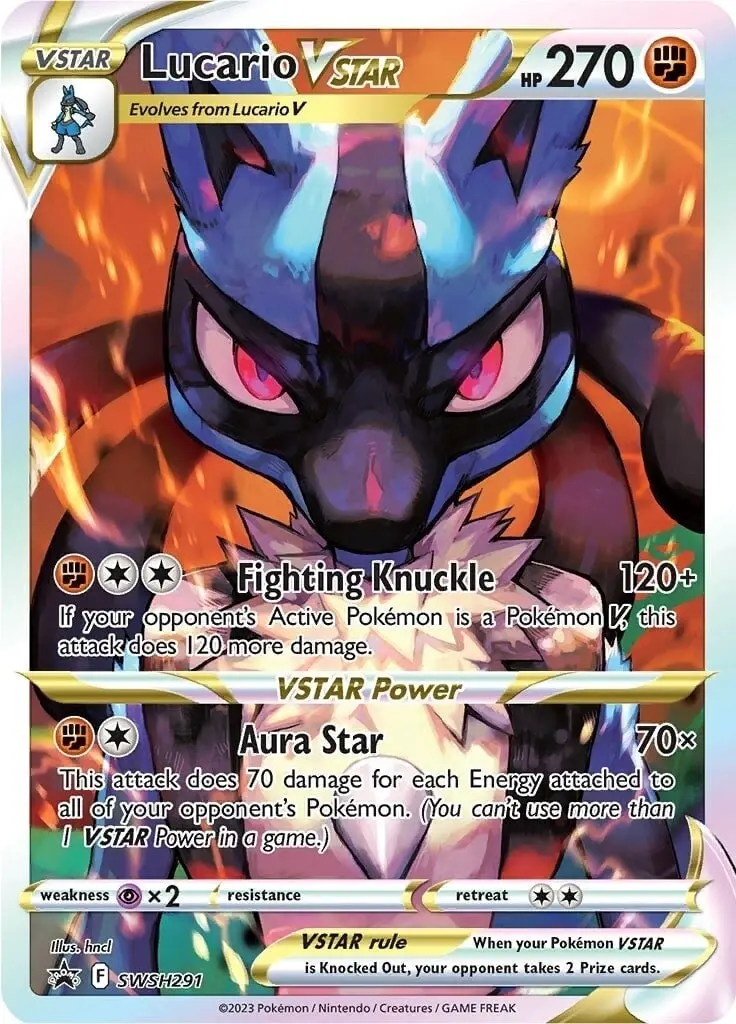 Lucario Vstar - Swsh291 (Swsh291) (Swsd) 1