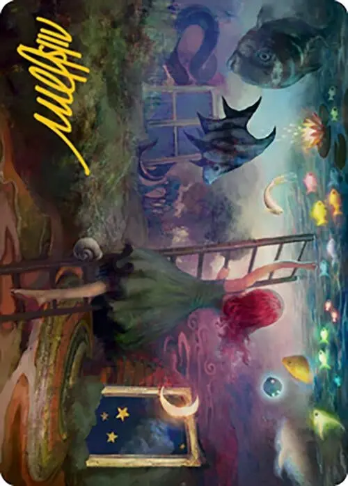 Lucid Dreams Art Card (Gold-Stamped Signature) (14) (Asmh2) 1
