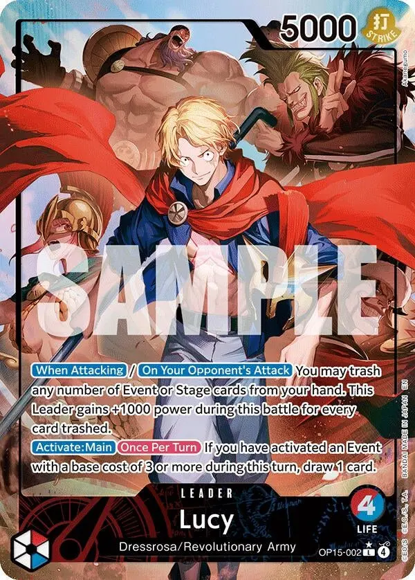 Lucy (Alternate Art) (Op15-002) (Op15-Eb04) 1