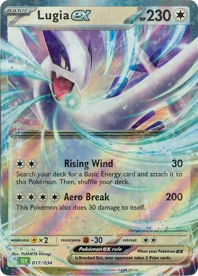 Lugia Ex (017/034) (Cl) 1