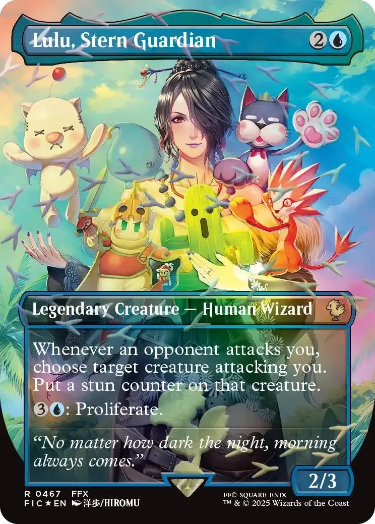 Lulu, Stern Guardian (Borderless) (Chocobo Track Foil) (467) (Fic) 1