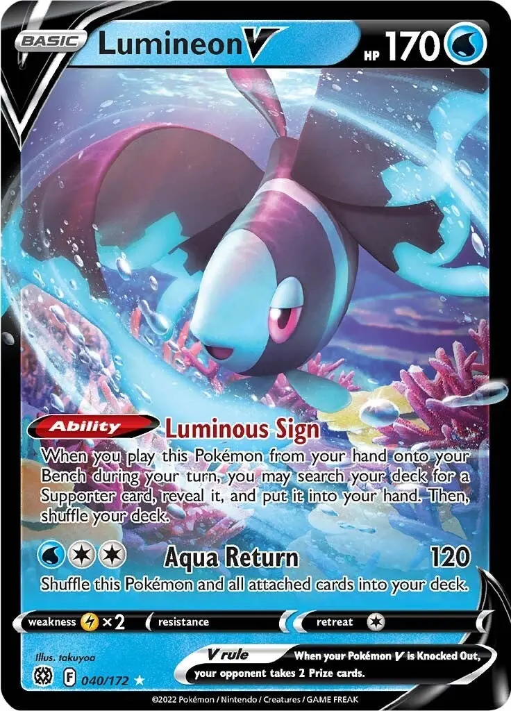 Lumineon V (040/172) (Swsh09) 1