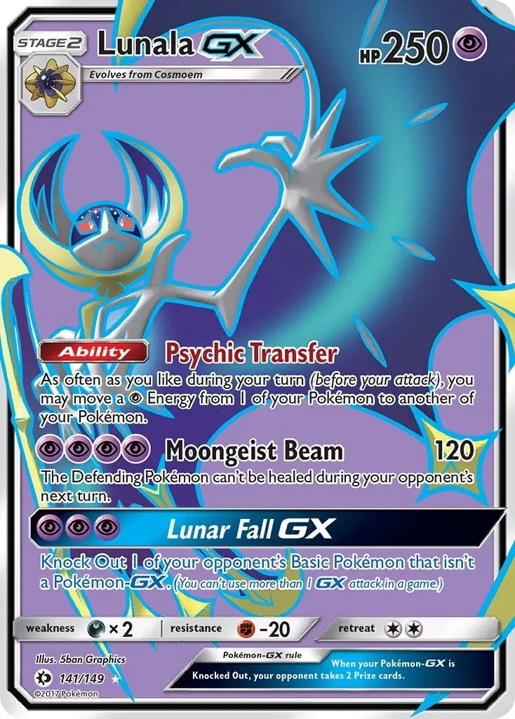 Lunala Gx (Full Art) (141/149) (Sm01) 1
