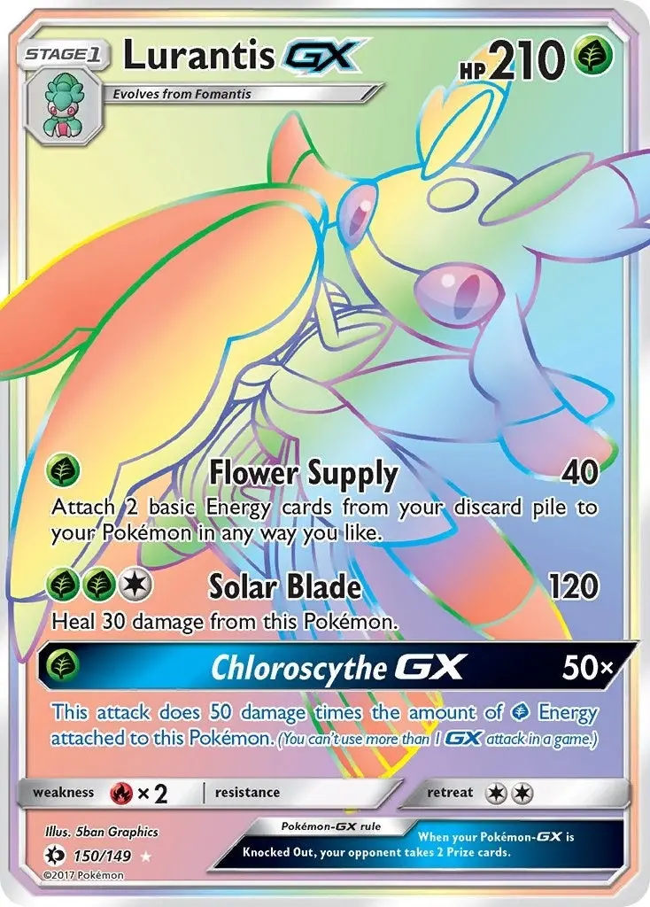 Lurantis Gx (Secret) (150/149) (Sm01) 1