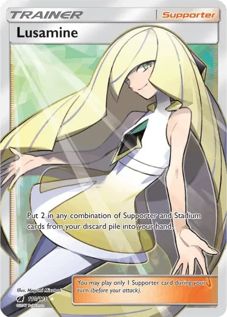 Lusamine (Full Art) (110/111) (Sm04) 1