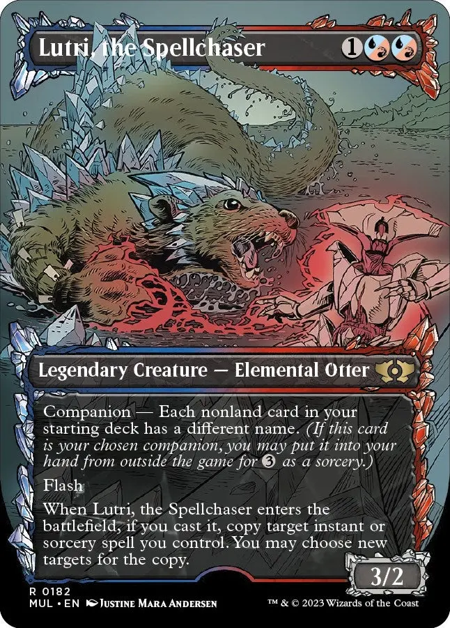Lutri, The Spellchaser (Halo Foil) (182) (Mul) 1