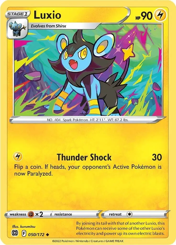 Luxio (050/172) (Swsh09) 1