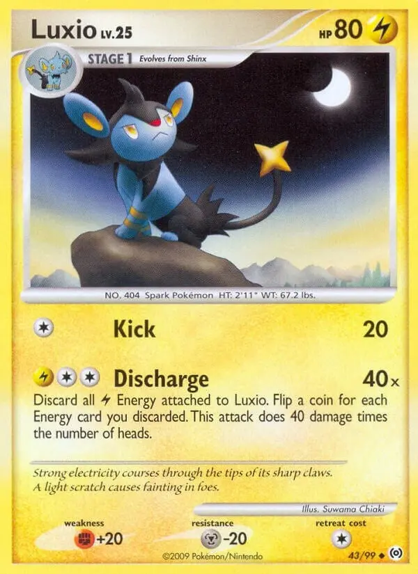 Luxio (43/99) (Ar) 1