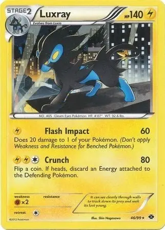 Luxray - 46/99 (Cosmos Holo) (046/099) (Ble) 1